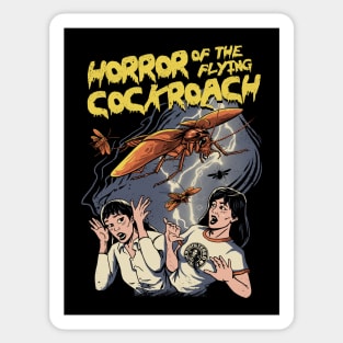 Horror of the Flying Cockroach! Sticker